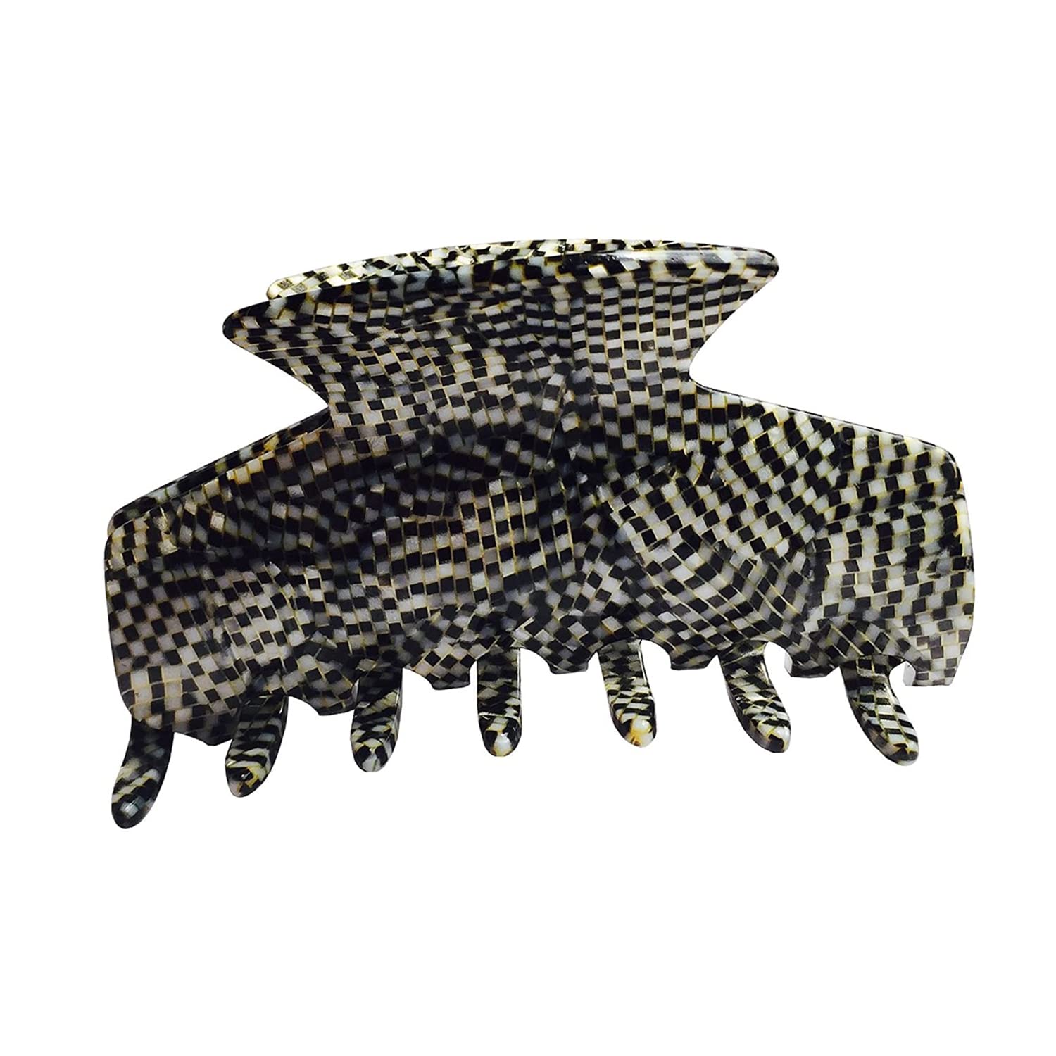 French Amie Chic Opera Handmade Celluloid Large Jaw Hair Claw Clip Clutcher