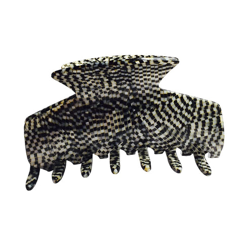French Amie Chic Opera Handmade Celluloid Large Jaw Hair Claw Clip Clutcher