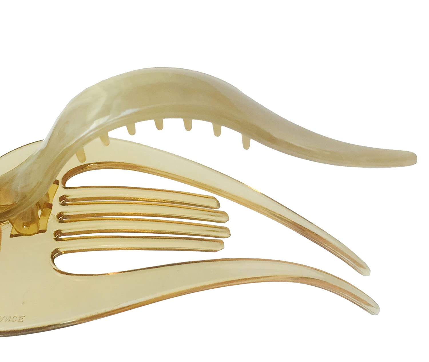 Parcelona French Pelican Large 5 Inches Side Slide Hair Claw Clip Clamp Clutcher