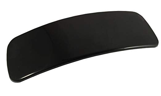 Parcelona French Flat Extra Large Wide Celluloid Acetate Hair Barrette for Women