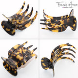 French Amie Paw 2 3/4" Cellulose Handmade Jaw Hair Claw for Women and Girls