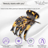 French Amie Paw 2 3/4" Cellulose Handmade Jaw Hair Claw for Women and Girls