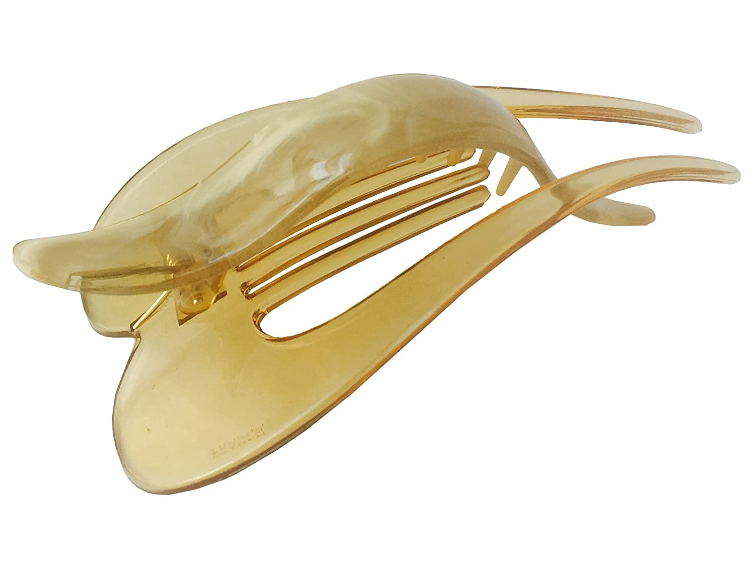 Parcelona French Pelican Large 5 Inches Side Slide Hair Claw Clip Clamp Clutcher