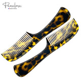Parcelona French Wide Tooth Yellow Tokyo Large 8 3/4” Set of 2 Professional Hair