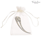 French Amie Grace Long Onyx Large Cellulose Acetate Chignon U Hair Pin Stick