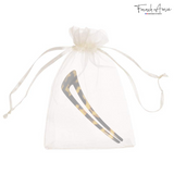 French Amie Grace Long Tokyo Large Cellulose Acetate Chignon U Hair Pin Stick
