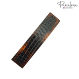 Parcelona French Oblong Mesh Tortoise Shell Large Hair Clip Barrette for Women