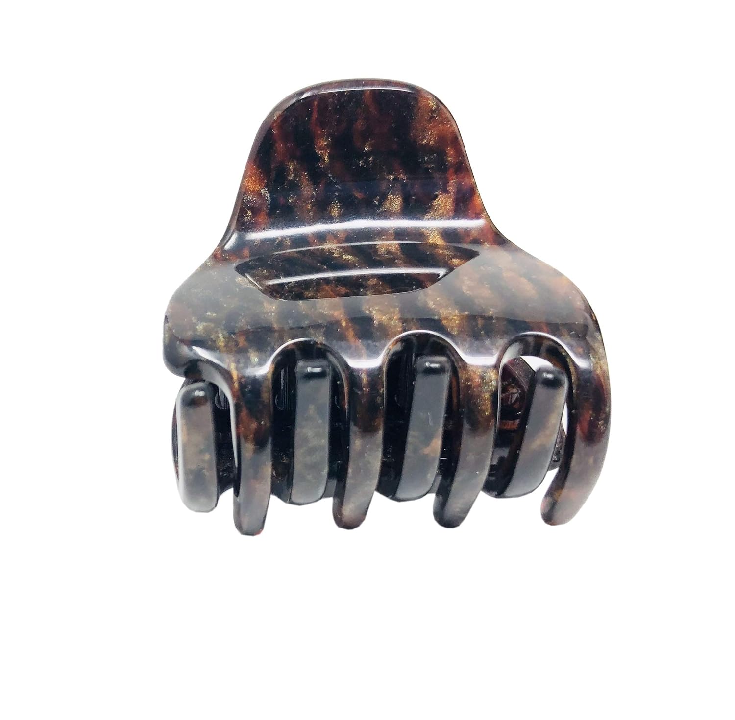 French Amie Belle 1 1/2" Mini Handmade Hair Claw French Acetate Jaw Clip for Women