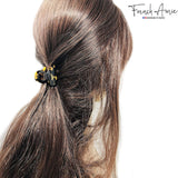 French Amie Belle Handmade Celluloid Acetate Jaw Hair Claw for Women and Girls