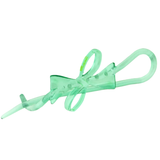Parcelona French Large Twist N Clip Metal Free Bow Knot Hair Clip Accessories