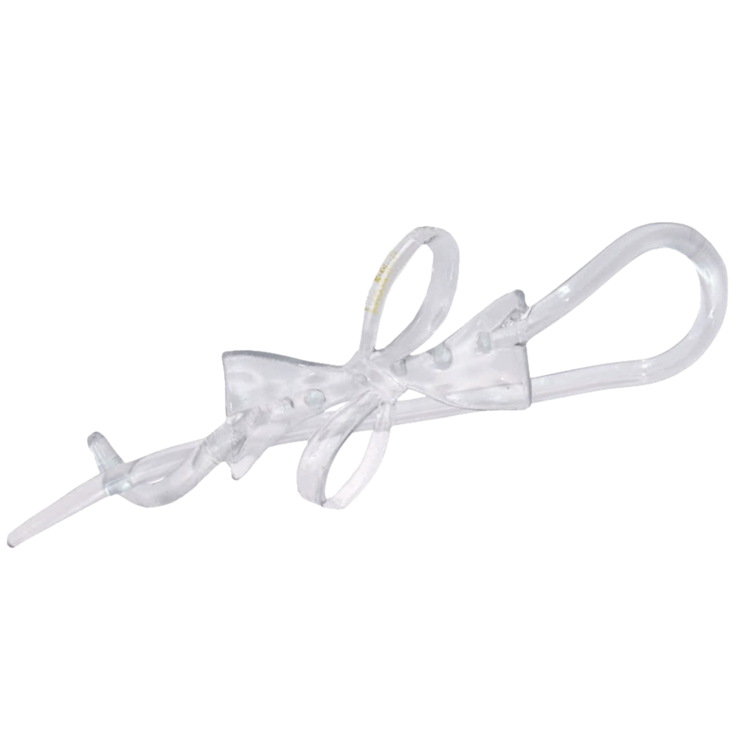 Parcelona French Large Twist N Clip Metal Free Bow Knot Hair Clip Accessories