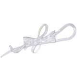 Parcelona French Large Twist N Clip Metal Free Bow Knot Hair Clip Accessories