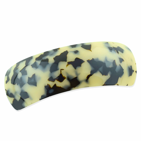 French Amie Broad Curved Arch Large 3.5" Extra Wide Volume Hair Clip Barrette
