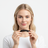 Parcelona Tortoise Shell Banana Hair Clip – Curved Ponytail Holder for Women’s