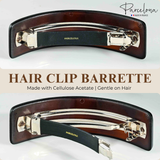 hair clip barrette with 'Parcelona' branding on a white background.