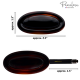 Hair_Clips  with dimensions labelled, featuring the 'Parcelona' brand.