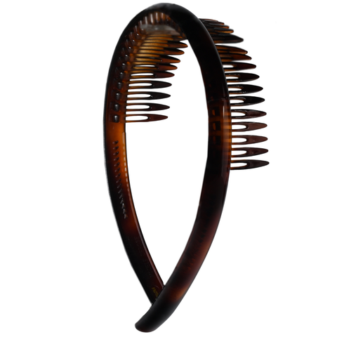 Brown hairband  on a white background