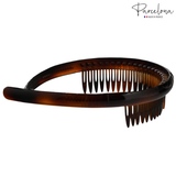 Brown Headband on a white background with 'Parcelona' branding.