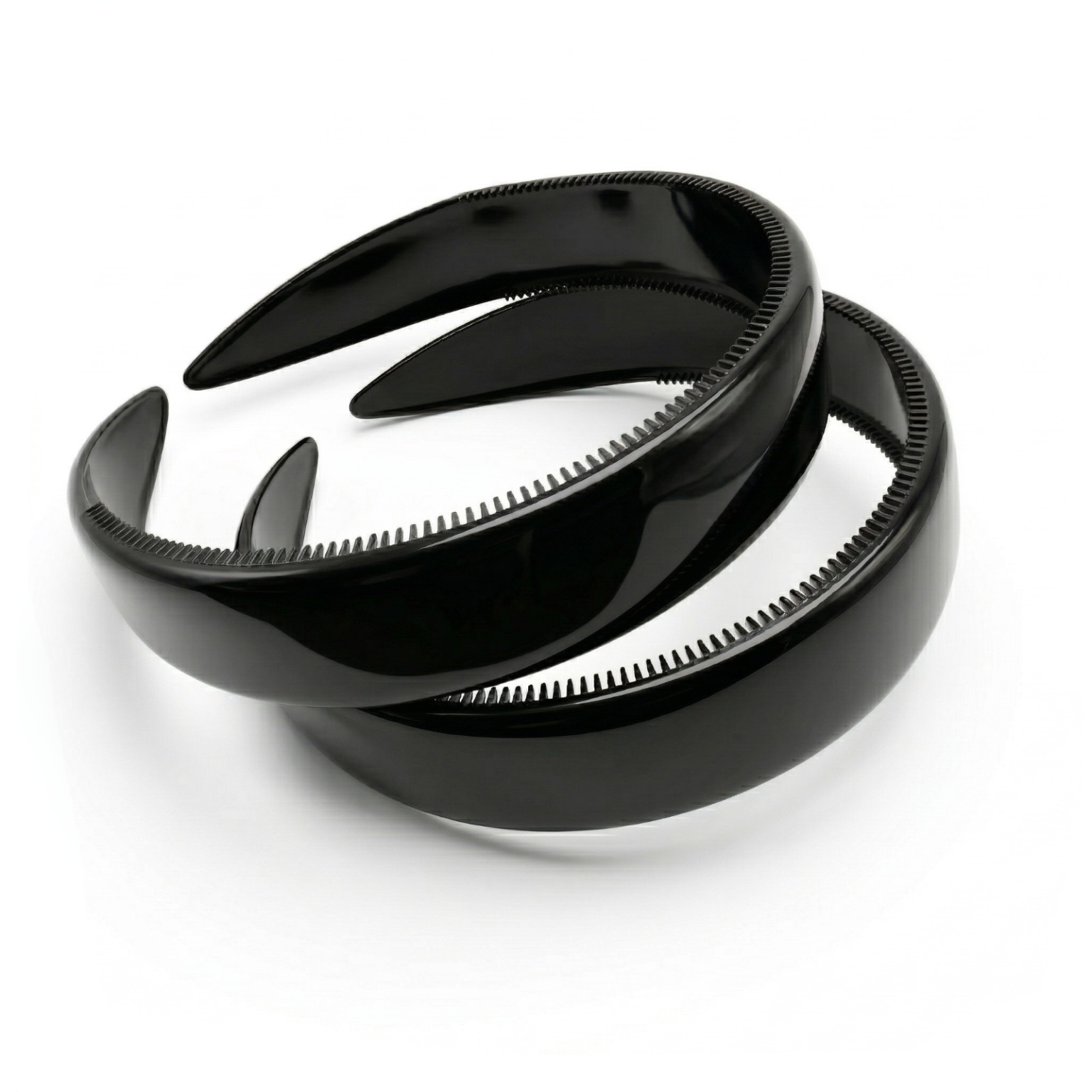 Parcelona Headband – Cellulose Acetate with Non-Slip Teeth for All Hair Types
