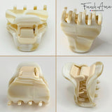 French Amie Belle 1 1/2" Mini Handmade Hair Claw French Acetate Jaw Clip for Women