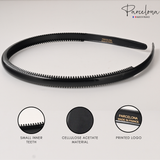 Parcelona French Yoga Headband Inner Grip Teeth Hairband for Women & Men Unisex