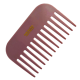 Pink comb with 'Parcelona' branding on a white background