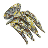 French Amie Paw 2 3/4" Cellulose Handmade Jaw Hair Claw for Women and Girls