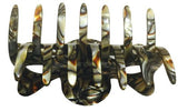 French Amie Classic Medium Handmade Onyx Celluloid Butterfly Jaw Hair Grip Claw-FRENCH AMIE-ebuyfashion.com
