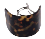 French Amie Half Circle Curved Tokyo Handmade Celluloid Hair Clip Barrette-French Amie-ebuyfashion.com