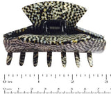 French Amie Chic Opera Handmade Celluloid Large Jaw Hair Claw Clip Clutcher-FRENCH AMIE-ebuyfashion.com
