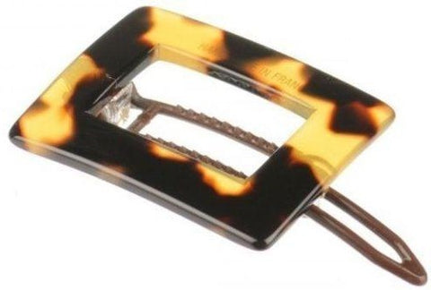 French Amie Small Tokyo Square Celluloid Handmade Hair Clip Barrette For Girls-French Amie-ebuyfashion.com