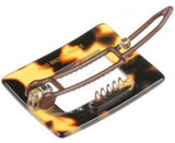 French Amie Small Tokyo Square Celluloid Handmade Hair Clip Barrette For Girls-French Amie-ebuyfashion.com