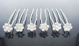 Moeni 10pcs Beautiful Crystal Rhinestone U Hair Pins-Moeni-ebuyfashion.com