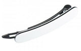 French Amie Mini Grey Celluloid Handmade Metal Free Hair Clip Barrette For Girls-FRENCH AMIE-ebuyfashion.com