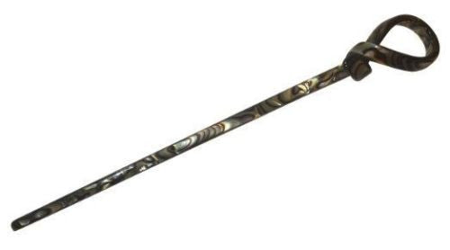 French Amie Loop Handmade Onyx Cellulose Acetate Chignon Bun Hair Pin Stick-French Amie-ebuyfashion.com