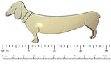 French Amie Large Ivory Dog Puppy Celluloid Handmade Hair Clip Barrette-French Amie-ebuyfashion.com