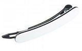 French Amie Mini Grey Celluloid Handmade Metal Free Hair Clip Barrette For Girls-FRENCH AMIE-ebuyfashion.com
