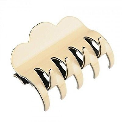 French Amie Small Wave Handmade Celluloid Jaw Hair Claw Clip Clamp Clutcher-French Amie-ebuyfashion.com