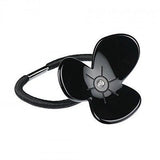 French Amie Flower Crystal Handmade Celluloid Ponytail Holder Hair Tie Elastic-FRENCH AMIE-ebuyfashion.com