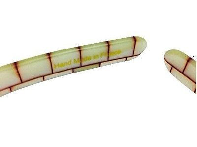 French Amie Ivory Brick Handmade Celluloid Thin Non-Brittle Headband-French Amie-ebuyfashion.com