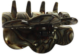 French Amie Small Wave Handmade Celluloid Jaw Hair Claw Clip Clamp Clutcher-French Amie-ebuyfashion.com