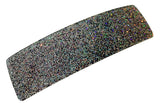 French Amie Medium Sparkling Glitter Wide Celluloid Handmade Hair Clip Barrette-French Amie-ebuyfashion.com