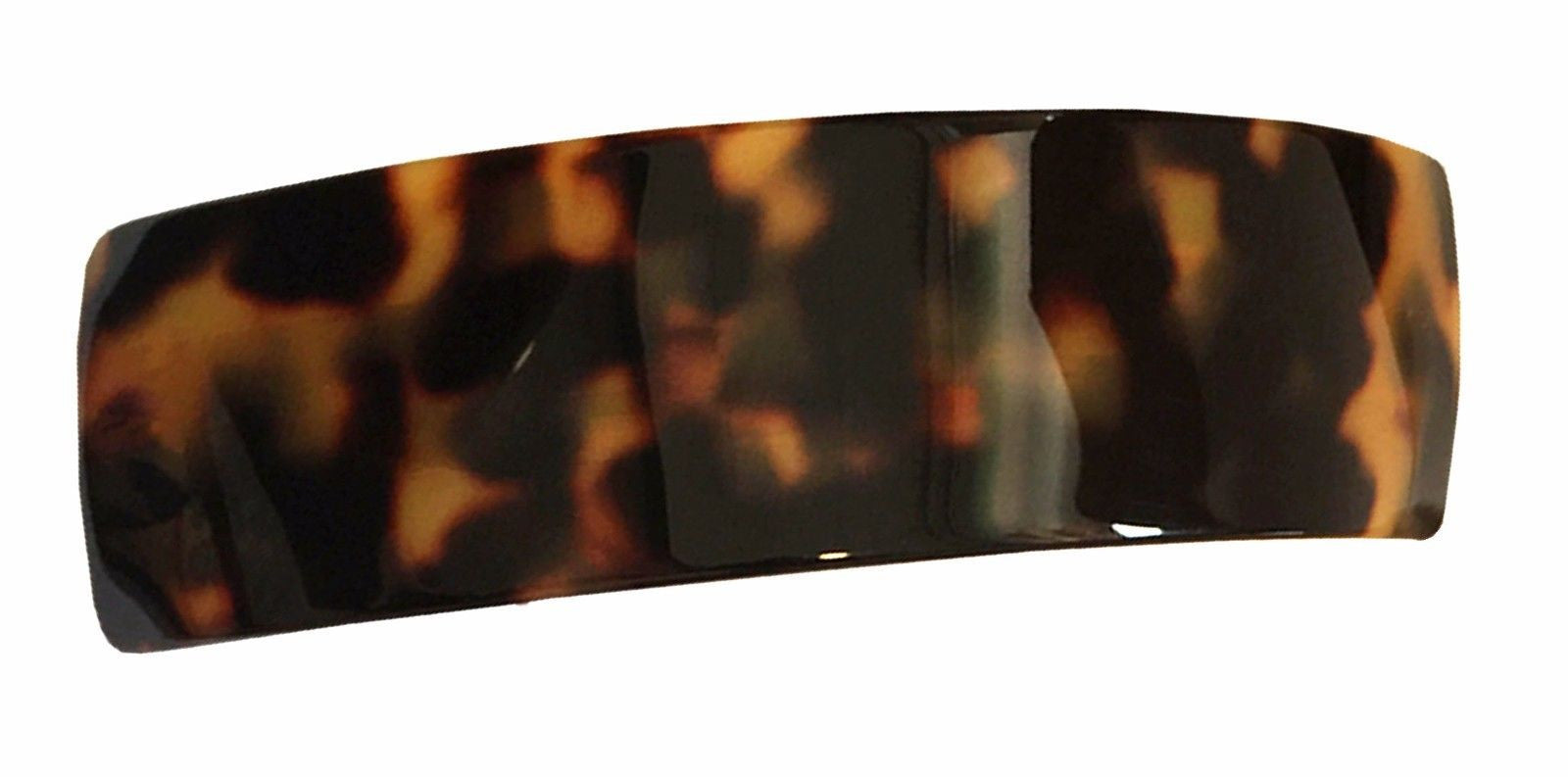 French Amie Handmade Curved Medium Automatic Strong Grip Hair Clip Barrette-French Amie-ebuyfashion.com