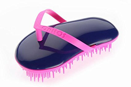 Sohyo Flip Flop Blue Sarah Detangler Hair Brush Comb For Kids-Sohyo-ebuyfashion.com