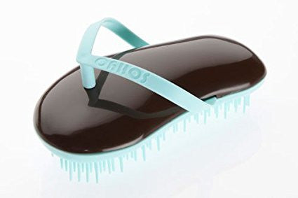Sohyo Flip Flop Lagoon Choco Detangler Brush Comb For Knotted Hair-Sohyo-ebuyfashion.com