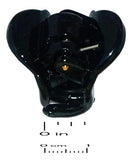 Parcelona French Little Belle Shell And Black Celluloid Set Of 2 Mini Hair Claws