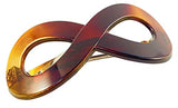 Parcelona French Classic Loop Shell Medium Hair Clip Barrette