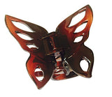 Parcelona Belle Butterfly Shell Brown Cellulose Ponytail Jaw Hair Claw Clip-ebuyfashion.com-ebuyfashion.com