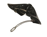 Parcelona French Cute Bow Small Celluloid Black N Brown Hair Clip Barrette-ebuyfashion.com-ebuyfashion.com