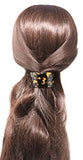 French Amie Half Circle Curved Tokyo Handmade Celluloid Hair Clip Barrette